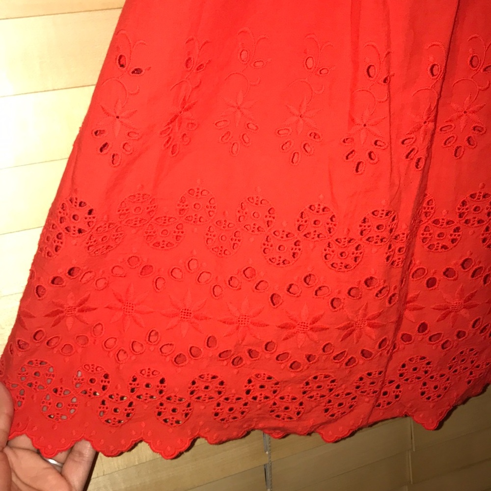 Madewell Lace Eyelet Lattice Dress - Picture 8 of 8